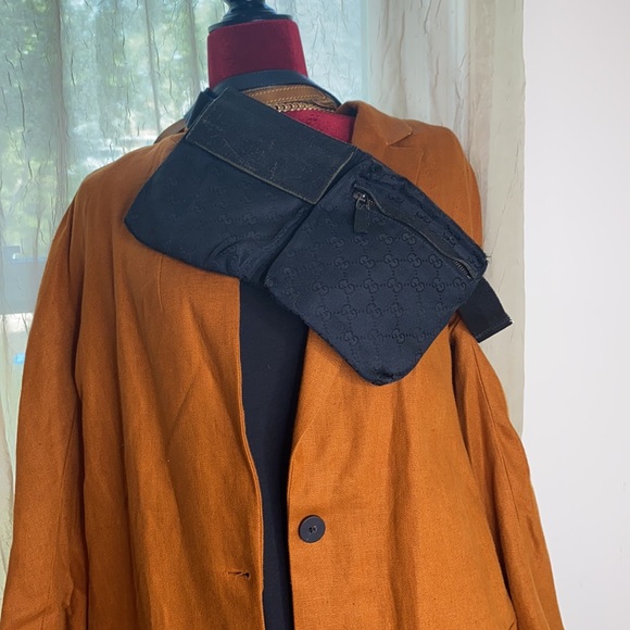 AUTHENTIC BLACK GUCCI BUM BAG - Picture 12 of 12